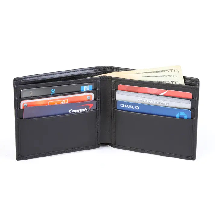 Men's Roxoni Ultra Soft Genuine Leather Rachet Belt & Wallet