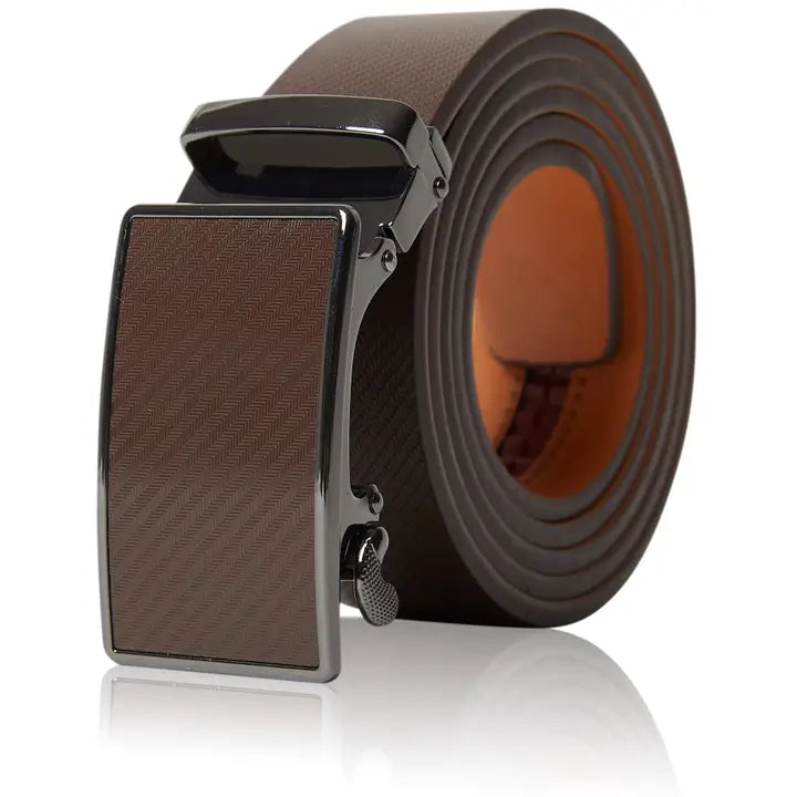 Genuine Leather Ratchet Belt For Men Accessories High End