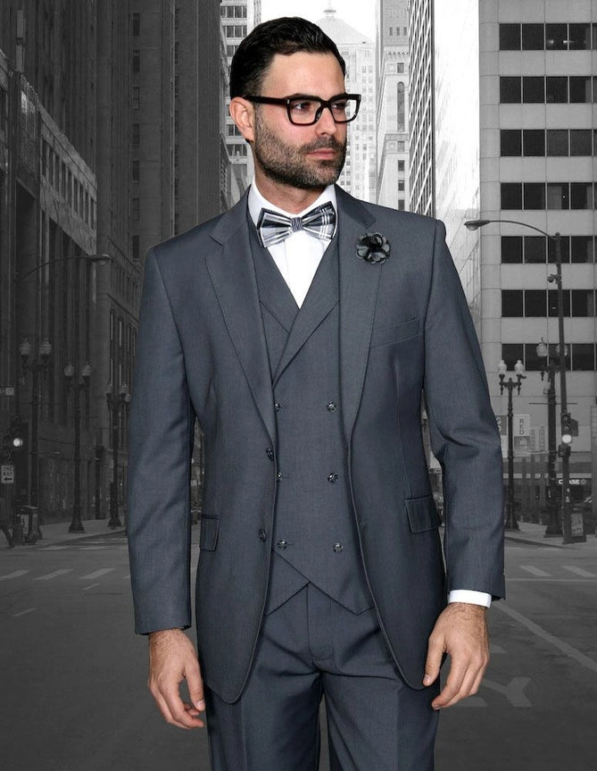 Zargala 3pc Modern Fit Men's Suit Set