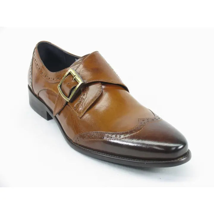Wingtip Monk Strap Loafer