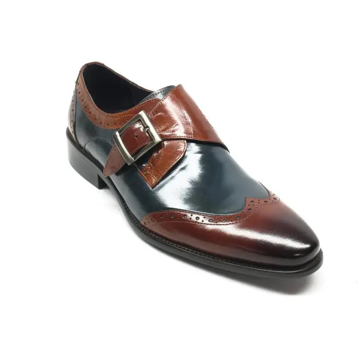 Wingtip Monk Strap Loafer
