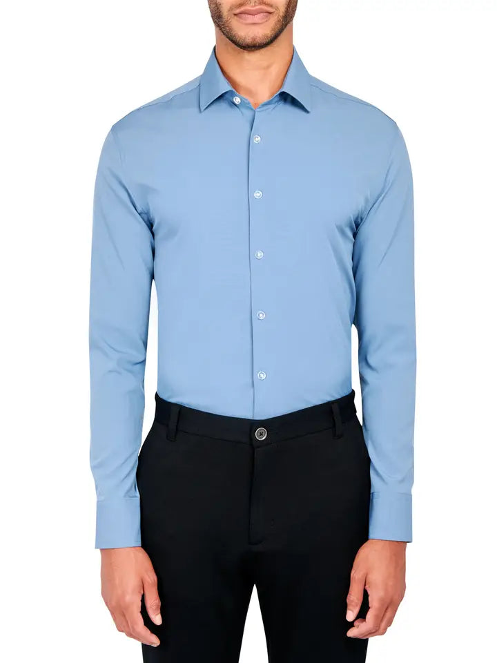 Ceremony Solid Dress Shirt