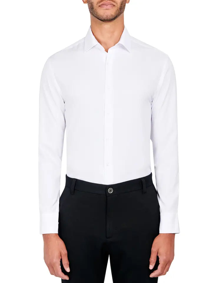 Ceremony Solid Dress Shirt
