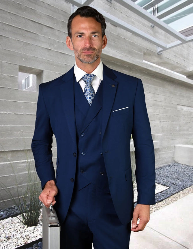 Zargala 3pc Modern Fit Men's Suit Set