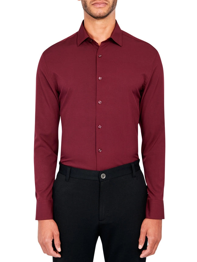 Ceremony Solid Dress Shirt