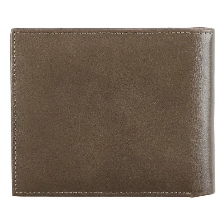 Wallet Leather Taupe John 3:16