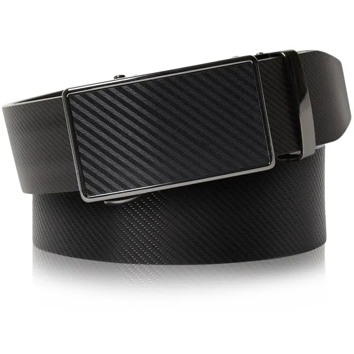 Genuine Leather Ratchet Belt For Men Accessories High End