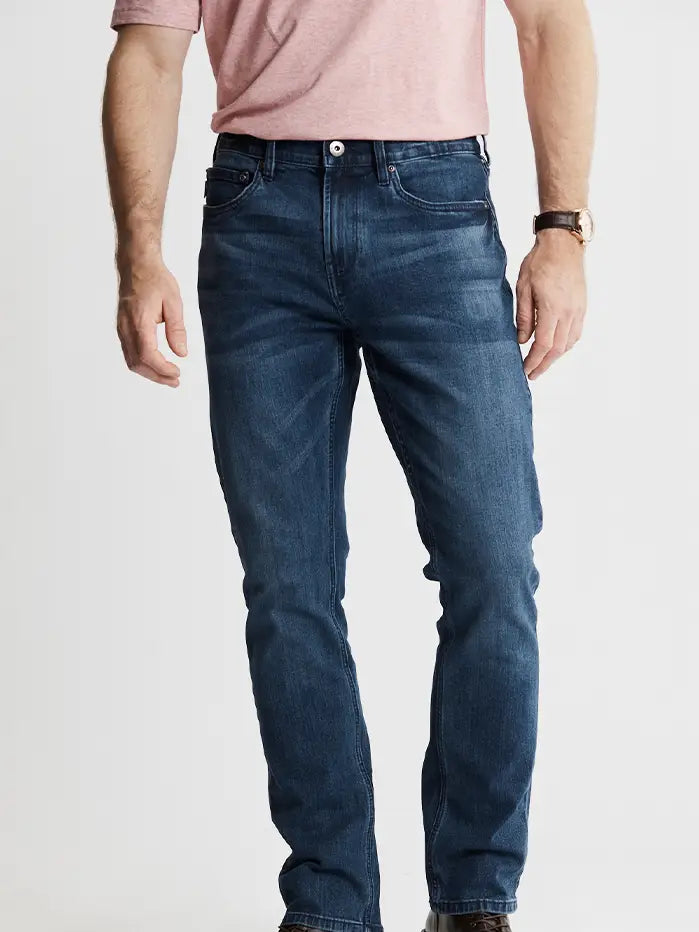 Crown 5-Pocket Denim - Mid Wash